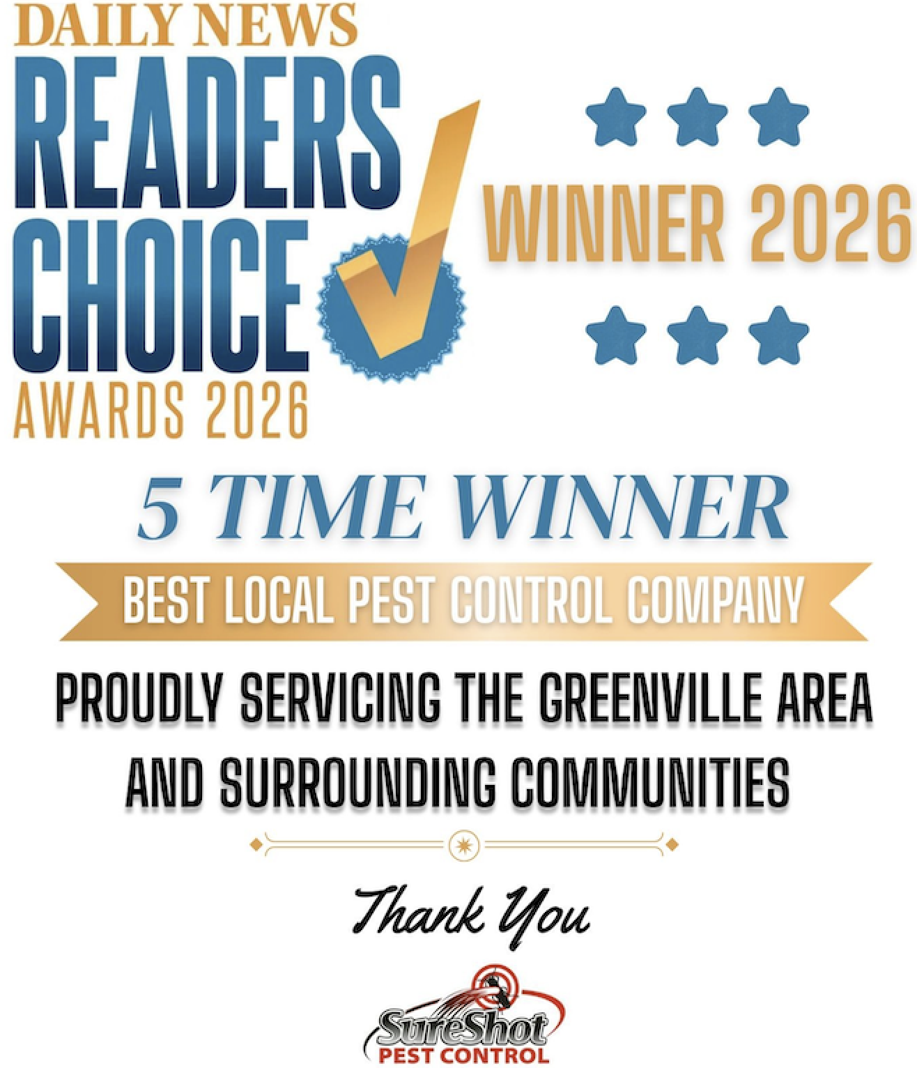 Daily News Readers Choice Awards 2026